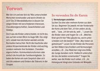 Ich bin anders als du - Ich bin wie du: 20 überraschende Wendebildkarten über Vielfalt und Gemeinsamkeiten