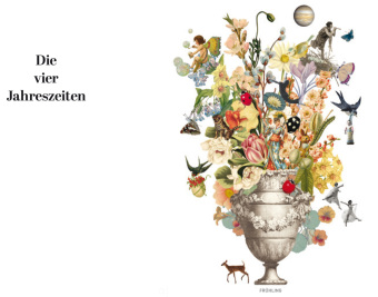 Vier Jahreszeiten - Das Collage-Set