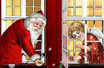 A3-Wand-Adventskalender - Weihnachtsstraße