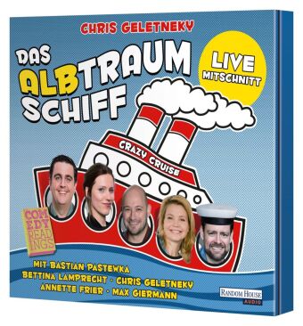 Das Albtraumschiff - Crazy Cruise,2 Audio-CD
