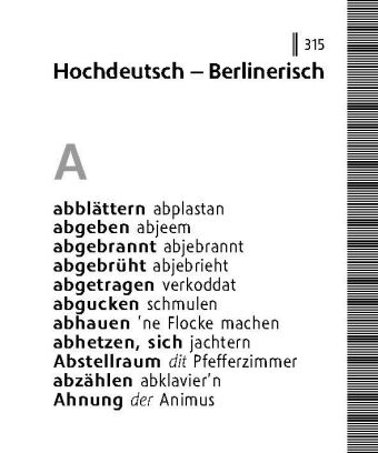 Langenscheidt Lilliput Berlinerisch