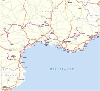 Südfrankreich mit dem Wohnmobil Die schönsten Routen zwischen Cotê d'Azur und den Pyrenäen  Button: inkl. Provence