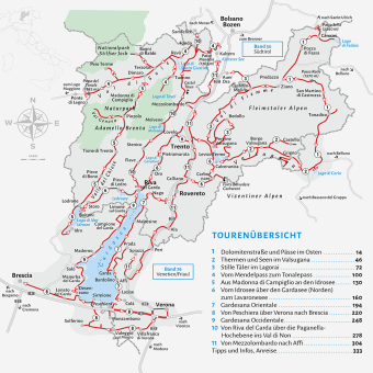Entdeckertouren mit dem Wohnmobil Trentino