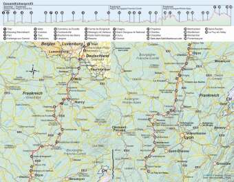 Jakobsweg Trier - Le Puy-en-Velay