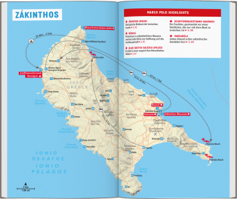 MARCO POLO Reiseführer Zákinthos, Itháki, Kefalloniá, Léfkas