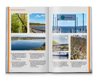 KOMPASS Wanderführer Mecklenburgische Seenplatte, Land der 1000 Seen mit Nationalpark Müritz, 55 Touren mit Extra-Tourenkarte 