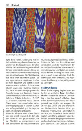 TRESCHER Reiseführer Tadschikistan