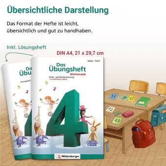 Das Übungsheft Mathematik 4 - DIN A4