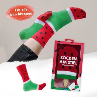 Trötsch Socken am Stiel Wassermelone