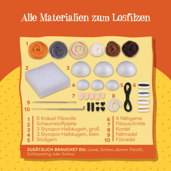 Die Schule der magischen Tiere - Tiere filzen 