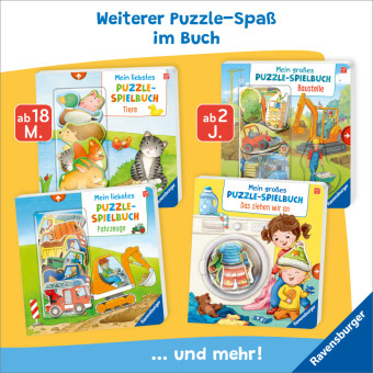 Mein liebstes Puzzle-Spielbuch - Fahrzeuge