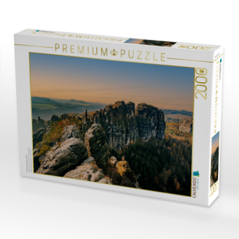 CALVENDO Puzzle Schrammsteinaussicht | 2000 Teile Lege-Größe 90x67cm Foto-Puzzle für glückliche Stunden