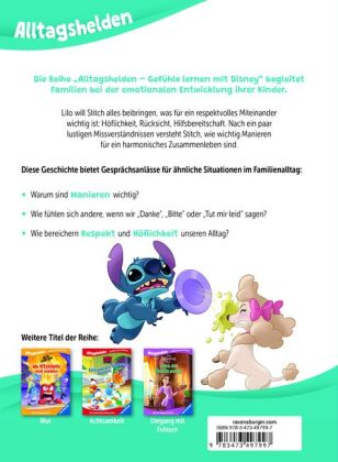 Alltagshelden - Gefühle lernen mit Disney: Disney Lilo & Stitch - Benimm dich, Stitch! Über Manieren und Respekt.