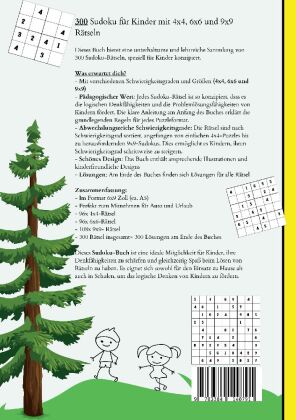 Sudoku Kids- 300 Sudoku für Kinder ab 6-8 Jahren