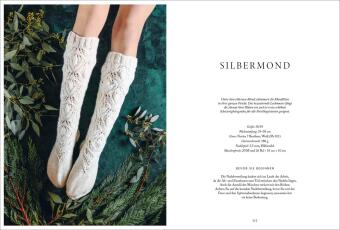 Florale Scandi-Socken stricken