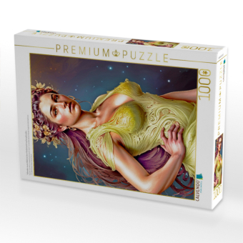 CALVENDO Puzzle Yolandas neues Kleid ist dem Herbstwind nachempfunden. | 1000 Teile Lege-Größe 64x48cm Foto-Puzzle für glückliche Stunden