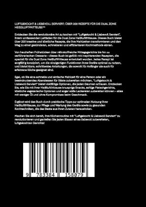 LUFTGEKOCHT & LIEBEVOLL SERVIERT: ÜBER 200 REZEPTE FÜR DIE DUAL ZONE HEISSLUFTFRITTEUSE