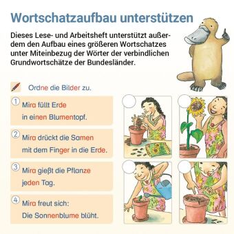 Lesen mit Rico Schnabel, Heft 4: Vom Satz zum Text - silbierte Ausgabe, für BOOKii®