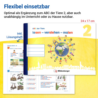 ABC der Tiere 2 Neubearbeitung · lesen - verstehen - malen