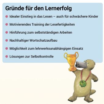 Lesen mit Rico Schnabel, Heft 1: Silben - für BOOKii®
