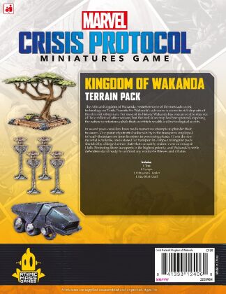 Marvel: Crisis Protocol - Kingdom of Wakanda Terrain Pack (Geländeset Königreich Wakanda)