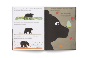 Sind wir schon da? Die Reise des Bären - Achtsamkeit und Mut für Kinder: Eine poetische Geschichte über Gelassenheit, Freundschaft und den Zauber des Augenblicks