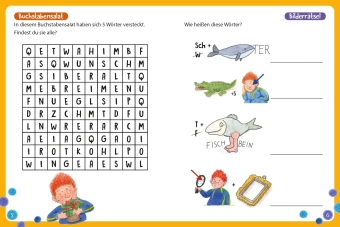 Das Sams. Puzzle im Buch. 300 Teile, Format 48 x 24 cm