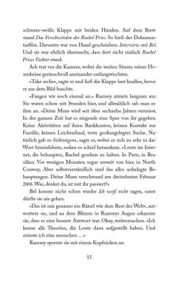 The Reappearance of Rachel Price (deutsche Ausgabe)
