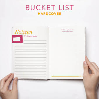 That's Me Bucket List | Das ultimative Bucket List Buch für ein erfülltes Leben | Das Ausfüllbuch für 100 unvergessliche Erlebnisse und Momente | 100 Dinge, die man im Leben getan haben muss