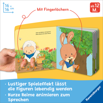Ohren wackeln, Beine zappeln