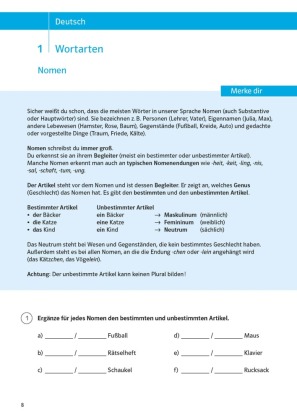 Klett Sicher durch die 5. Klasse - Deutsch, Mathematik, Englisch
