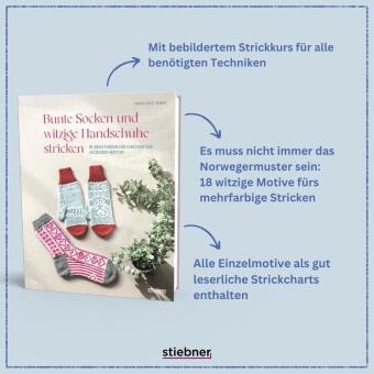 Bunte Socken und witzige Handschuhe stricken