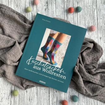 Kuschelsocken aus Wollresten