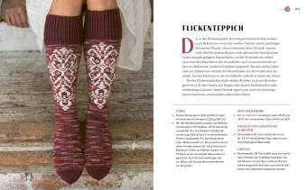 Kuschelsocken aus Wollresten