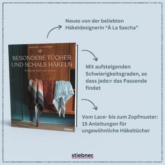 Besondere Tücher und Schals häkeln