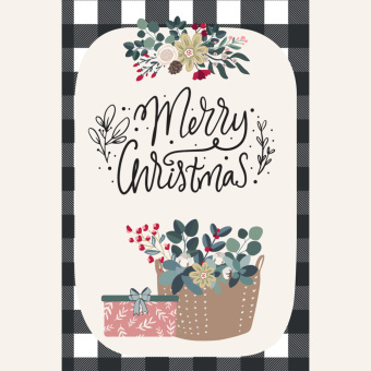 Verbastelbares Weihnachtsbuch: Floral Winter. Papierdesigns zum Ausschneiden, Verbasteln & Dekorieren.