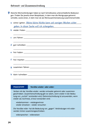 Crashkurs Rechtschreibung