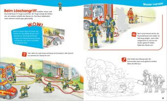 WAS IST WAS Junior Mitmach-Heft Feuerwehr