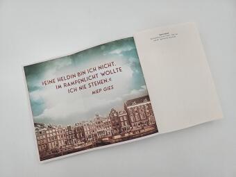 Die Kastanien an der Gracht - Miep Gies und das Tagebuch der Anne Frank