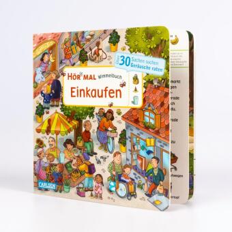 Hör mal (Soundbuch): Wimmelbuch: Einkaufen 