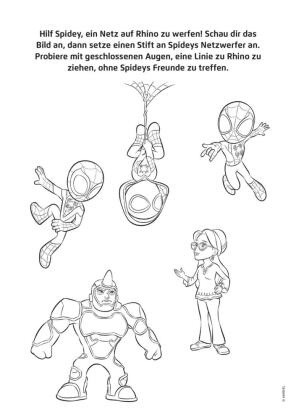 MARVEL Spidey und seine Super-Freunde: Superstarker Malspaß
