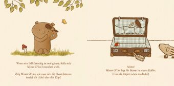 Mister O'Lui packt das Glück in seinen Koffer