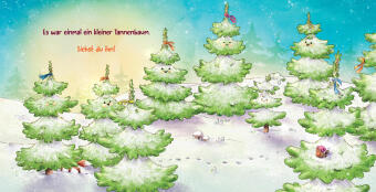 Der kleine Tannenbaum feiert Weihnachten