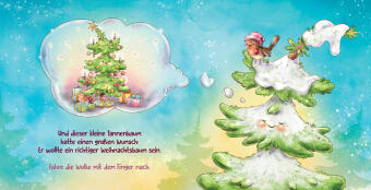 Der kleine Tannenbaum feiert Weihnachten