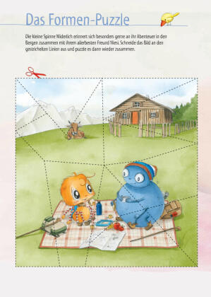 Basteln & Spielen mit Die kleine Spinne Widerlich - Für kleine Künstler