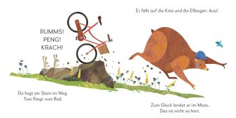 Toni & Lou. Toni lernt Rad fahren