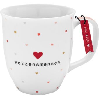 Tasse Motiv "Herzensmensch"