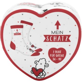 Zaubersocken Motiv "Schatz"
