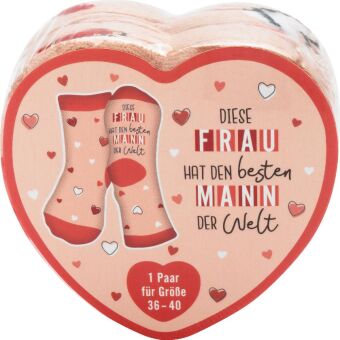 Zaubersocken Motiv "Frau"