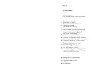Recherchen, Reflexionen, Positionen